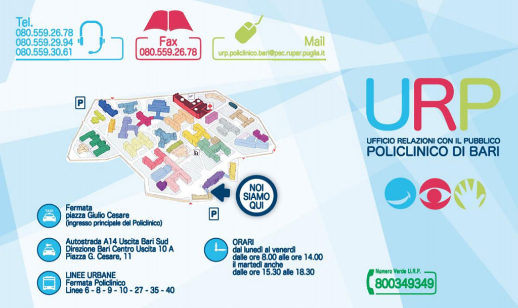 Sportello URP – orario Fiori di Vernal