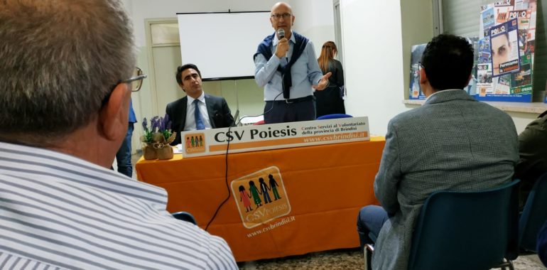 Progetto di fusione del CSV Poiesis Brindisi con il CSV Salento